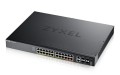 Zyxel Przełącznik dostępowy L3 24 porty PoE,10GbE RJ-45, 4 porty                      10GbE SFP+ XGS2220-30HP-EU0101F