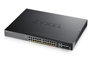 Zyxel Przełącznik dostępowy L3 24 porty PoE,10GbE RJ-45, 4 porty                      10GbE SFP+ XGS2220-30HP-EU0101F