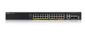 Zyxel Przełącznik dostępowy L3 24 porty PoE,10GbE RJ-45, 4 porty                      10GbE SFP+ XGS2220-30HP-EU0101F