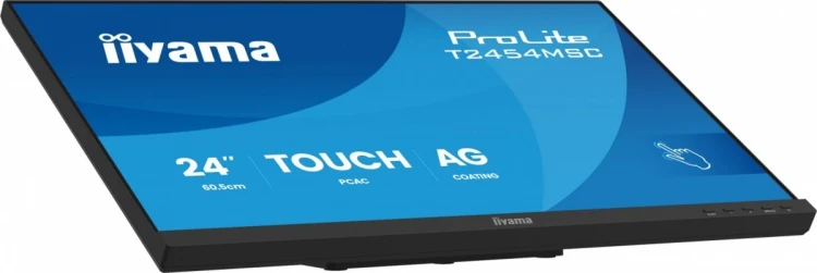 IIYAMA Monitor 24 cale T2454MSC-B3AG 10 PKT. POJ,IPS,HDMI,DP,300cd,FHD,2xUSB,2x2W,
