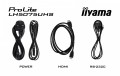IIYAMA Monitor 50 cali LH5075UHS-B2AG,24/7,VA,ANDROID.11,4K,500cd,3xHDMI,DP, RJ45,2x10W,2xUSB,WiFi,4/32GB,24/7,A311D2, full daisy chain,
