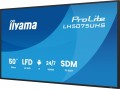 IIYAMA Monitor 50 cali LH5075UHS-B2AG,24/7,VA,ANDROID.11,4K,500cd,3xHDMI,DP, RJ45,2x10W,2xUSB,WiFi,4/32GB,24/7,A311D2, full daisy chain,