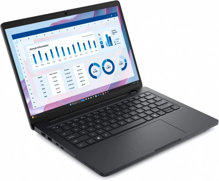 Dell Stacja robocza Dell Pro Max 14 MC14255 W11P Ryzen 350|16GB|512GB SSD|FgrPr & SmtCd|FHD Cam & Mic|WLAN+BT|14.0 FHD+|Backlit Kb|4 Cell|100W|3YPS