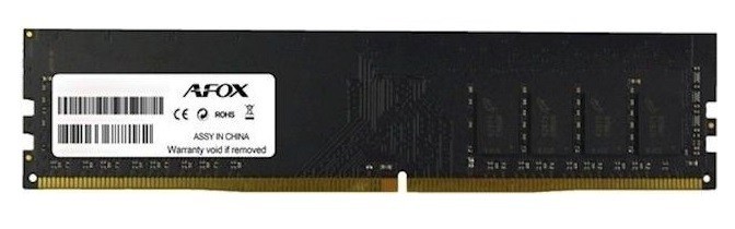 AFOX Pamięć do PC DDR4 4G 2666Mhz Micron Chip Rank1