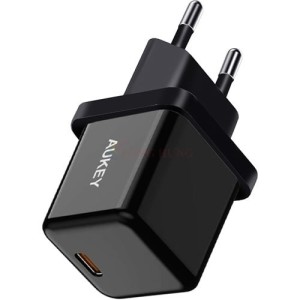 AUKEY PA-F5 OEM Black Mini ładowarka sieciowa 1xUSB-C 20W PD Power Delivery