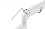 Digitus Ramię biurkowe pojedyncze z zaciskiem i sprężyną gazową 1x LCD max. 57" 27kg, VESA: 75x75, 100x100, białe