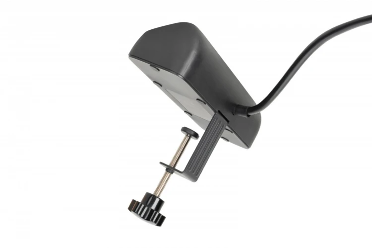 Digitus Listwa zasilająca biurkowa, 3 gniazda Schuko, 2x USB-A (2x 12W), 1x USB-C (30W) z zaciskiem na blat, kabel 1,5m, czarna