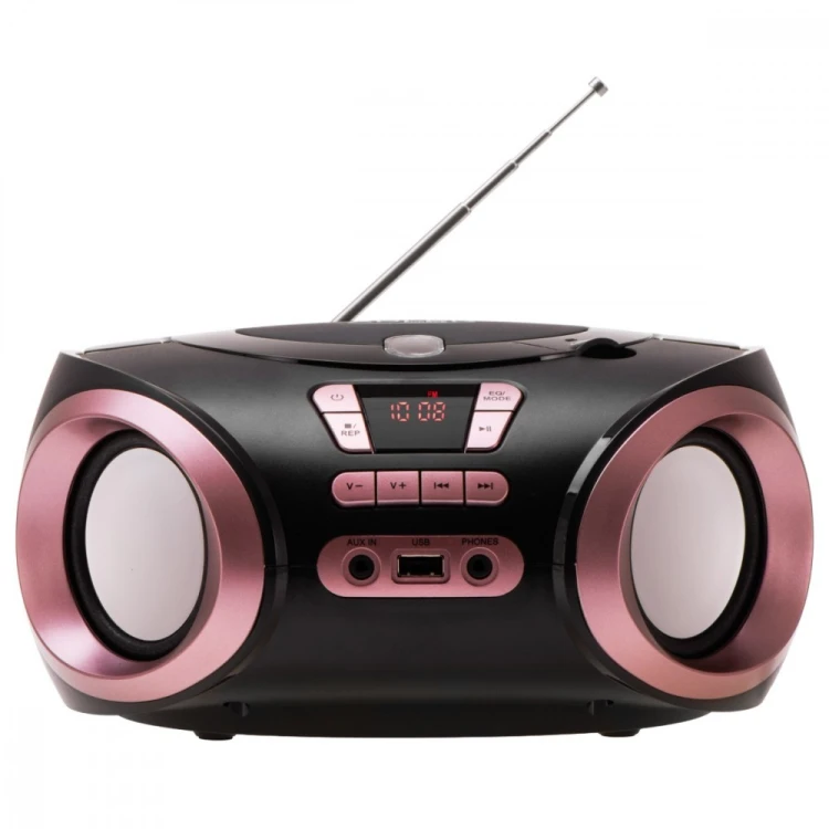 Adler Radio Boombox CD MP3 AD1181 czarno-miedziany