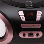 Adler Radio Boombox CD MP3 AD1181 czarno-miedziany