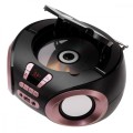 Adler Radio Boombox CD MP3 AD1181 czarno-miedziany