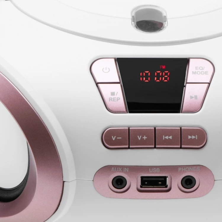 Adler Radio Boombox CD MP3 AD1181 biało-miedziany