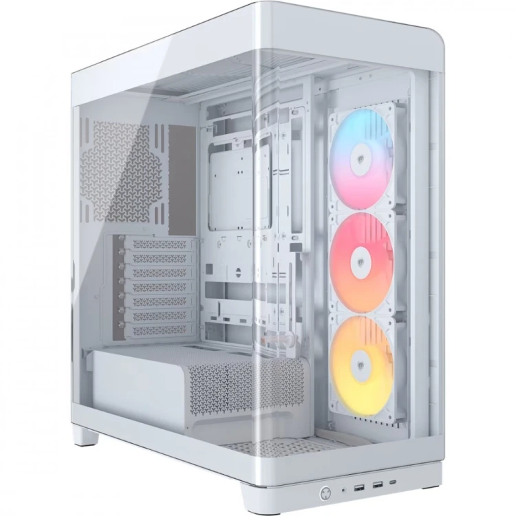 Corsair Obudowa FRAME 4500X RS-R ARGB Biała Mid Tower ATX