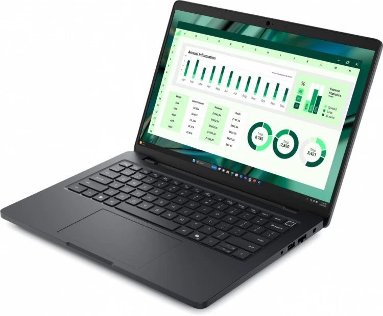 Dell Stacja robocza Dell Pro Max 14 MC14250 Win 11 Pro U5 235H/16GB/512GB Gen4/14 FHD+/UMA GPU/FgrPr&SmtC /IR Cam/Mic/WLAN + BT/Backlit Kb/4 Cell/3PS