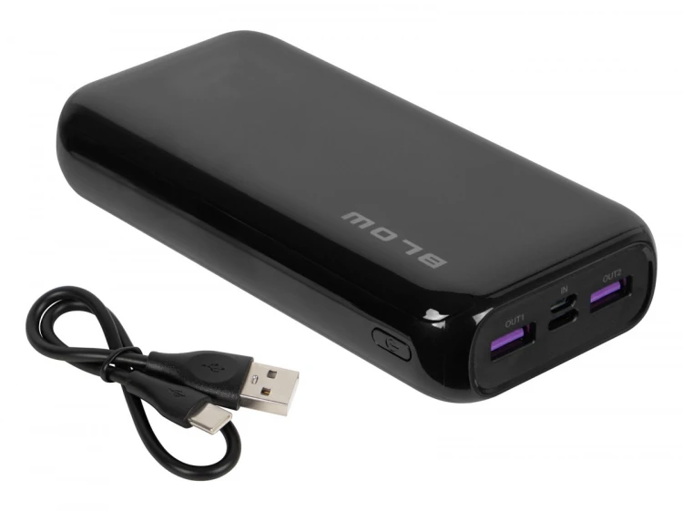 BLOW PowerBank 20WPB20F PD 20W 20000mAh Czarny