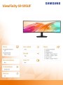 Samsung Monitor 49 cali ViewFinity S95UF VA 5120x1440 DQHD 32:9 2xHDMI 1xDP 1xUSB-C 1xUSB-B 3xUSB-A 5ms 120Hz zakrzywiony głośniki 3YOn-site (LS49F950