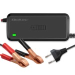 Qoltec Mikroprocesorowa ładowarka 12V | 5A | prostownik do akumulatora  AGM GEL SLA | 6-stopniowe ładowanie