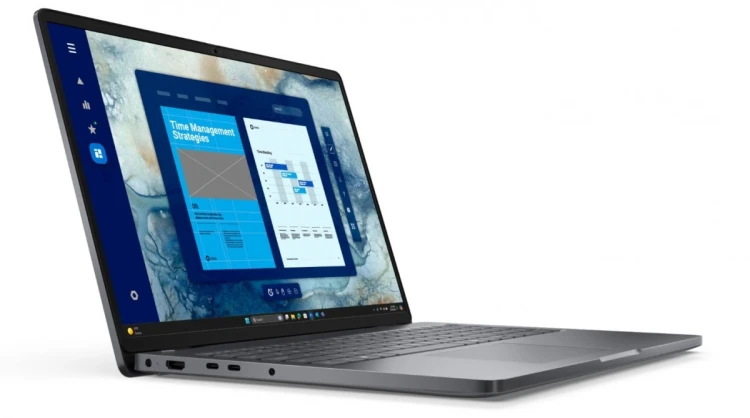 Dell Laptop Dell Pro 16 PC16250 W11P C7 150U/16GB/512GB CL25/FgrPr/FHD IR Cam&Mic/WLAN+BT/16.0 FHD+/BcklKb/3C/3YPS Magnetite color, textured finish
