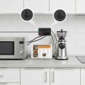 Maclean Listwa zasilająca MCE392 B, 4 gniazda 3xUSB, 110-240V AC 50/60Hz, 2.1A max 2500W, 1,5m czarna