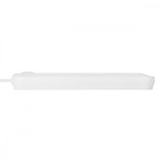 Maclean Listwa zasilająca 5 gniazd MCE395 W 3xUSB, 110-240v AC 50/60Hz, 2,1A max 2500W, biała