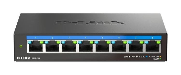 D-Link Przełącznik 8 portów DMS-108/E
