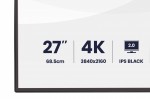 IIYAMA Monitor 27 cali ProGraphic HB2701UHSNP-B1 4K,IPS BLACK 2.0,450cd,VESA USB-c dock(PD:96W),HDMI,DP,DAISY/CHAIN,4xUSB,RJ45,3000:1,sRGB:100%,DCI-P3