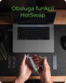 IcyBox Obudowa dysku IB-1826MCL-CU31 M.2 NVMe i SATA obudowa, RGB lighting, USB 3.2 Gen 2, 10 Gbps
