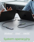 IcyBox Obudowa dysku IB-1826MCL-CU31 M.2 NVMe i SATA obudowa, RGB lighting, USB 3.2 Gen 2, 10 Gbps