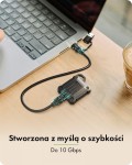 IcyBox Obudowa mini IB-1601MP-CU31 Mini M.2 NVMe obudowa dla M.2 2230