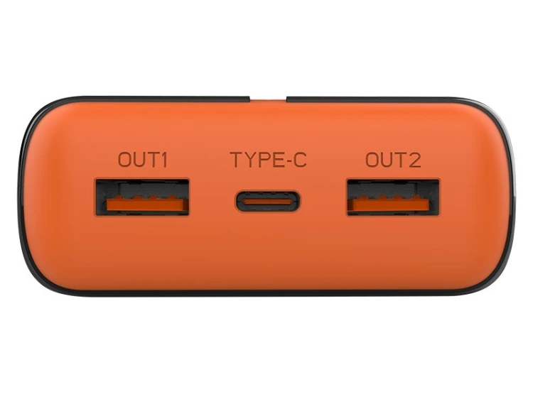 Tracer Power bank EnerGen 20000mAh PD+QC3.0 czarno-pomarańczowy