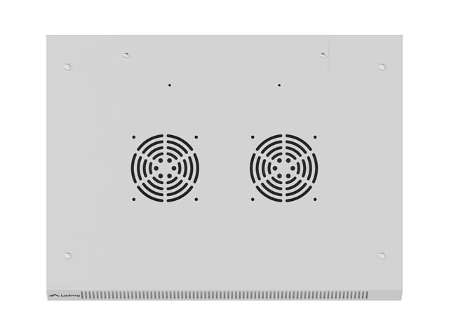 Lanberg Szafa instalacyjna rack wisząca 19 cali 4U 600x450 drzwi perforowane (flat pack) szara