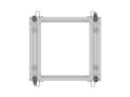 Lanberg Stojak Open rack 19 cali 9U 600x600-1100 regulowany szary