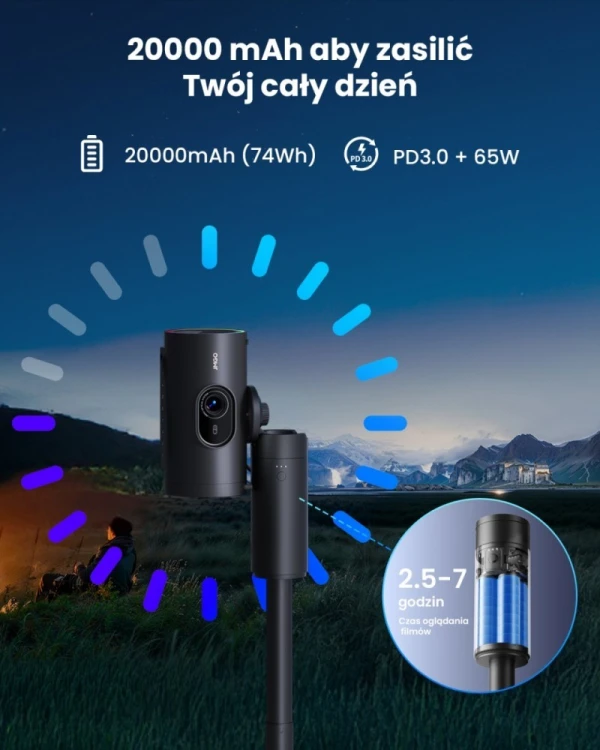JMGO Powerbank ze stojakiem Tripod P0X1