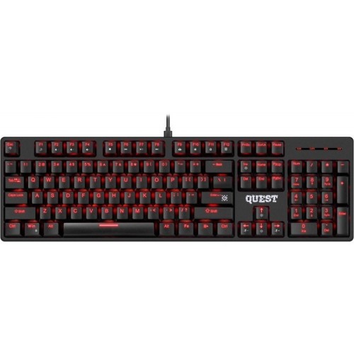 Defender Klawiatura mechaniczna QUEST GK-596 RGB ANTI-GHOSTING
