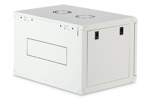 Digitus Szafa sieciowa wisząca Dynamic 19" 7U rack 385x600x450mm, drzwi szyba, szara, niezłożona, 60kg