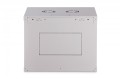 Digitus Szafa sieciowa wisząca Dynamic 19" 9U rack 474x600x450mm, drzwi szyba, szara, niezłożona, 60kg