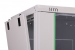 Digitus Szafa sieciowa wisząca Dynamic 19" 9U rack 474x600x450mm, drzwi szyba, szara, niezłożona, 60kg