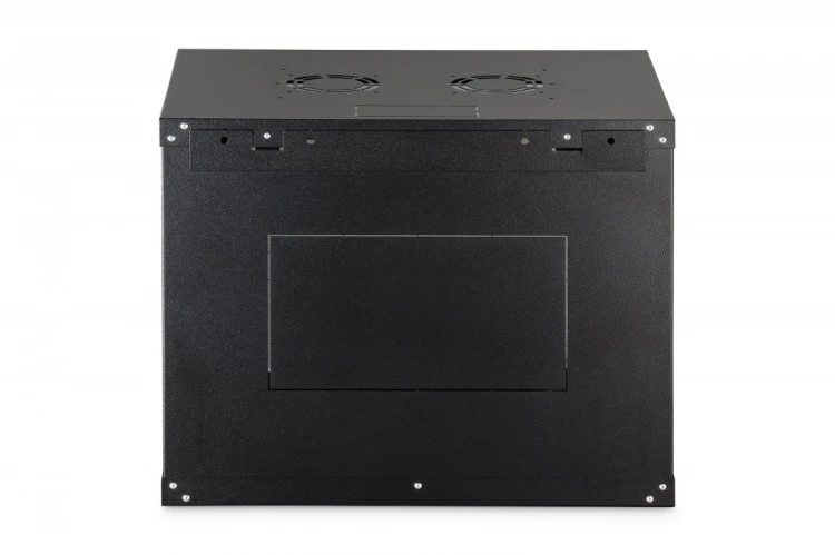 Digitus Szafa sieciowa wisząca Dynamic 19" 9U rack 474x600x450mm, drzwi szyba, czarna, niezłożona, 60kg