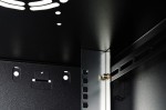 Digitus Szafa sieciowa wisząca Dynamic 19" 9U rack 474x600x600mm, drzwi szyba, czarna, niezłożona, 60kg