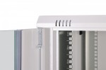 Digitus Szafa sieciowa wisząca Dynamic 19" 12U rack 607x600x600mm, drzwi szyba, szara, niezłożona, 60kg