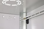 Digitus Szafa sieciowa wisząca Dynamic 19" 12U rack 607x600x600mm, drzwi szyba, szara, niezłożona, 60kg