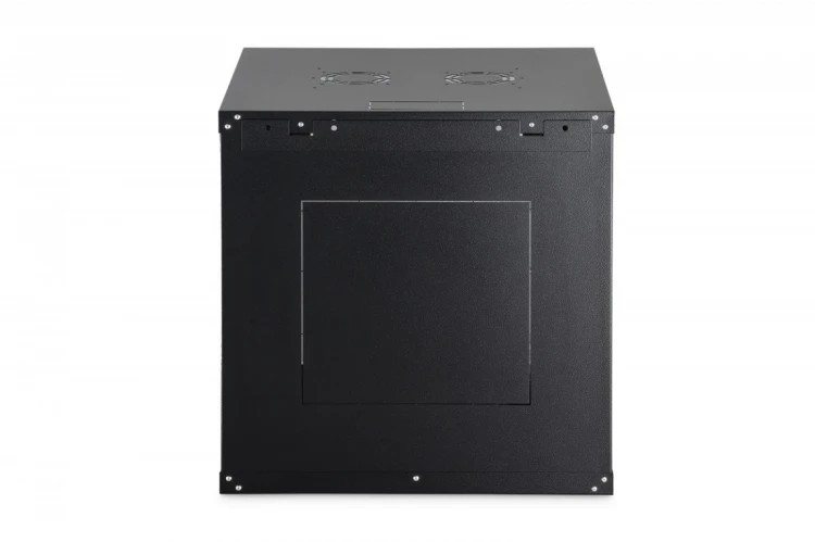 Digitus Szafa sieciowa wisząca Dynamic 19" 12U rack 607x600x600mm, drzwi szyba, czarna, niezłożona, 60kg