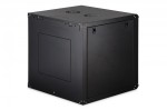 Digitus Szafa sieciowa wisząca Dynamic 19" 12U rack 607x600x600mm, drzwi szyba, czarna, niezłożona, 60kg