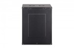Digitus Szafa sieciowa wisząca Dynamic 19" 16U rack 785x600x450mm, drzwi szyba, czarna, niezłożona, 60kg