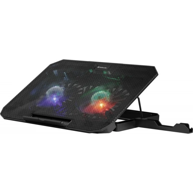 Defender Podstawka chłodząca NS-510 2W 2XUSB RGB 15.6 cala