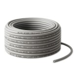 Qoltec Kabel patchcord sieciowy skrętka UTP | Miedziany Cu | CAT6 | Highspeed 1Gb/s | LAN | 50m | Szary