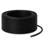 Qoltec Kabel patchcord sieciowy skrętka UTP | CAT6 | High speed 1Gb/s | LAN | 50m | Czarny