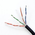Qoltec Kabel patchcord sieciowy skrętka UTP | CAT6 | High speed 1Gb/s | LAN | 100m | Czarny