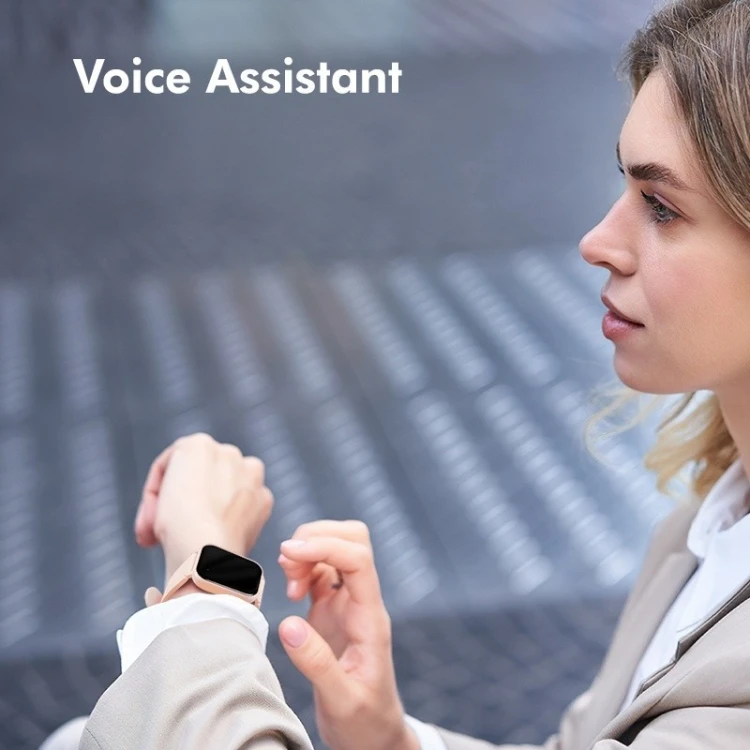 LogiLink Smartwatch LCD, BT5.2 IP68, różowy