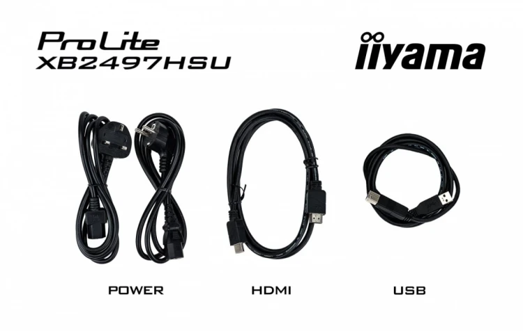 IIYAMA Monitor 24 cali XB2497HSU-B1 IPS, FHD, HDMI, DP, 120Hz