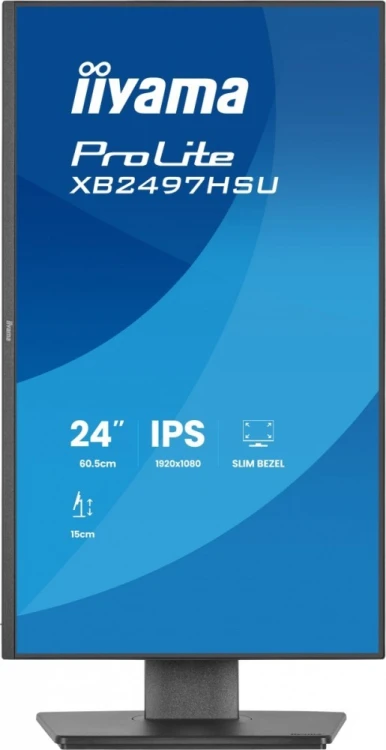 IIYAMA Monitor 24 cali XB2497HSU-B1 IPS, FHD, HDMI, DP, 120Hz